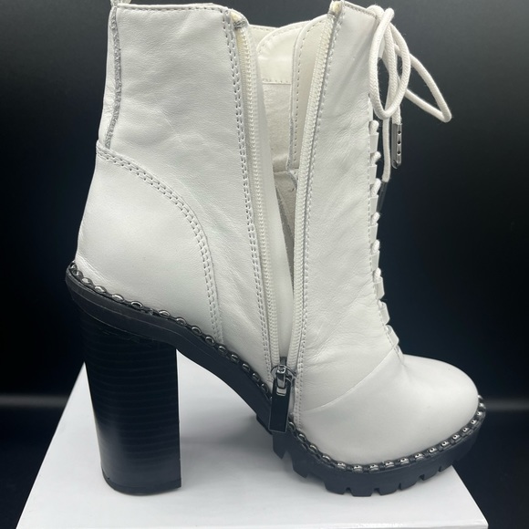 BCBG Leather Parina Lace Up Boots - Picture 8 of 15